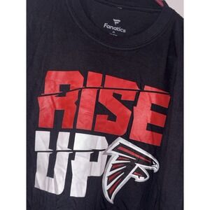 Atlanta Falcons Men's NFL Large Team Apparel 'RISE UP' Tee Shirt‎ Fast Shipping!